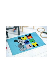 Mickey Mouse Halı 80 120 Mavi