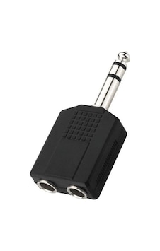 Jack Dönüştürücü - 6.3mm 1x2 Jak Çoğaltıcı-SGH-JCK6.3 Jack Dönüştürücü - 6.3mm 1x2 Jak Çoğaltıcı-SGH-JCK6.3