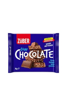 4 Adet Züber Pirinç Patlaklı Sütlü Çikolata 35 G 4 Adet Züber Pirinç Patlaklı Sütlü Çikolata 35 G