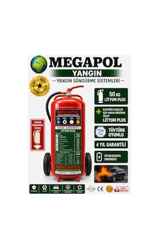 Lityum Plus 50 Kg Elektrik Araç Şarj İstasyonları İçi Yangın Söndürme Cihazı, Yangın Tüpü Lityum Plus 50 Kg Elektrik Araç Şarj İstasyonları İçi Yangın Söndürme Cihazı, Yangın Tüpü