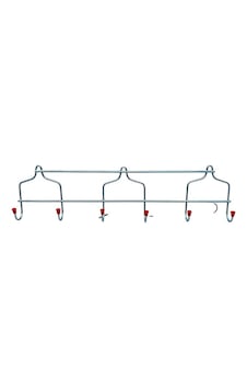 Kral Kr-01 Metal 6 Kollu Düz Duvar Askısı - 12'li Paket Diğer Kral Kr-01 Metal 6 Kollu Düz Duvar Askısı - 12'li Paket Diğer