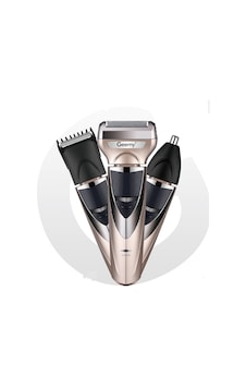 Geemy GM-6566 Profesyonel Üç Başlıklı Saç Sakal Ense Burun ve Kulak Kılı Kesme Makinesi Geemy GM-6566 Profesyonel Üç Başlıklı Saç Sakal Ense Burun ve Kulak Kılı Kesme Makinesi