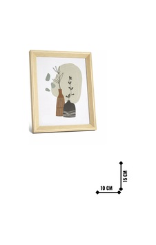 Derin Kenar Çerçeve Krem 15x10 Cm