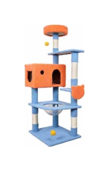 Senye Kedi Tırmalama Ağacı 60x50x155 Cm Peluş Kaplama Demonte Kedi Kulesi Senye Kedi Tırmalama Ağacı 60x50x155 Cm Peluş Kaplama Demonte Kedi Kulesi