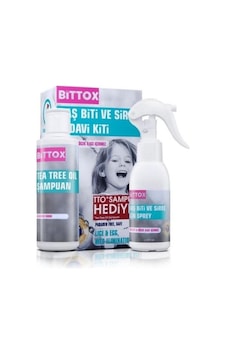 Bittox Bit Spreyi 100 ML + Tto Şampuan 150 ML + Metal Tarak