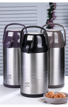 Cooker Ckr-2008 Lüks 304 Çelik Termos 3.5 Lt - Renkli Pompalı Musluklu Taşıma Kulplu Cooker Ckr-2008 Lüks 304 Çelik Termos 3.5 Lt - Renkli Pompalı Musluklu Taşıma Kulplu