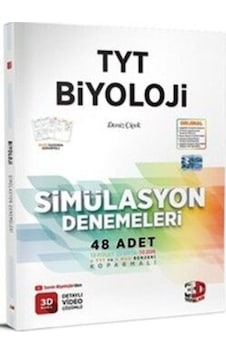2025 Tyt Biyoloji Simülasyon Denemeleri Detaylı Video Çözümlü 3d Yayınları 2025 Tyt Biyoloji Simülasyon Denemeleri Detaylı Video Çözümlü 3d Yayınları