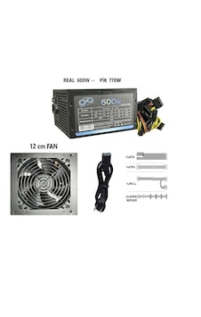 Aztech ATX 600 600W 12 CM Fan Atx Power Supply Aztech ATX 600 600W 12 CM Fan Atx Power Supply