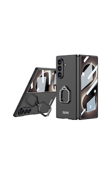 Galaxy Uyumlu Z Fold 8 Ultra Kılıf Kıpta Flip Ring Kamera Korumalı Kılıf Siyah Galaxy Uyumlu Z Fold 8 Ultra Kılıf Kıpta Flip Ring Kamera Korumalı Kılıf Siyah