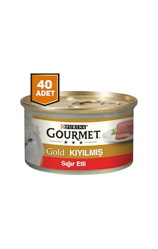 Purina Gourmet Gold Kıyılmış Sığır Etli Yetişkin Kedi Konservesi 40 x 85 G Purina Gourmet Gold Kıyılmış Sığır Etli Yetişkin Kedi Konservesi 40 x 85 G