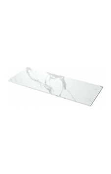 Tezgah, Beyaz Mermer Görünüm-laminat, 246x63,5x2,8 Cm Tezgah, Beyaz Mermer Görünüm-laminat, 246x63,5x2,8 Cm