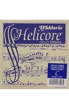 D'addario H514 Helicore Tek Çello Do C Teli 4/4 Güçlü Projeksiyon Ve Net Artikülasyon Üstün Bas Cevabı Ve Uzun Ömürlü Çelik Çekirdek D'addario H514 Helicore Tek Çello Do C Teli 4/4 Güçlü Projeksiyon Ve Net Artikülasyon Üstün Bas Cevabı Ve Uzun Ömürlü Çelik Çekirdek