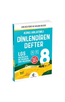 EKER TEST YAYINLARI 8. SINIF DİN KÜLTÜRÜ VE AHLAK BİLGİSİ DEFTER EKER TEST YAYINLARI 8. SINIF DİN KÜLTÜRÜ VE AHLAK BİLGİSİ DEFTER