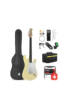 Donner Dst-100 Elektro Gitar Seti Sarı
