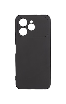 Noktaks - Tecno Spark 40 4g Uyumlu Kılıf Mat Esnek Biye Silikon Kapak - Siyah - T40227 Noktaks - Tecno Spark 40 4g Uyumlu Kılıf Mat Esnek Biye Silikon Kapak - Siyah - T40227