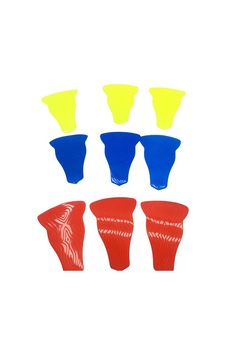 Krt-1103 Bisiklet Teker Süsü 9 Adet Üçgen Palet Renkli Plastik - 50'li Paket Çok Renkli Krt-1103 Bisiklet Teker Süsü 9 Adet Üçgen Palet Renkli Plastik - 50'li Paket Çok Renkli