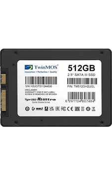 Twinmos 2.5 512gb Sata3 580mb-550mb/s Ssd Disk Tm512gh2ugl Twinmos 2.5 512gb Sata3 580mb-550mb/s Ssd Disk Tm512gh2ugl