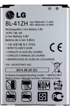 LG Uyumlu Leon H340N Bl-41Zh Batarya Pil 1900 Mah LG Uyumlu Leon H340N Bl-41Zh Batarya Pil 1900 Mah