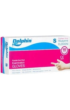 Dolphin Vinil Eldiven Pudrasız Small Dolphin Vinil Eldiven Pudrasız Small