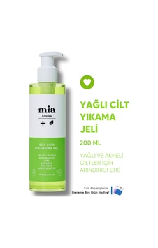 Mia Klinika Yağlı Akneli Sivilceli Ve Kusurlu Ciltler İçin Yüz Yıkama Jeli 200 ML Mia Klinika Yağlı Akneli Sivilceli Ve Kusurlu Ciltler İçin Yüz Yıkama Jeli 200 ML