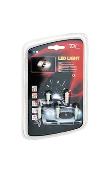 T5 Mini Dipsiz LED Ampul 24V Beyaz Oto Gösterge Paneli Kadran Ve Torpido Lambası Ağır Vasıta Tır Kamyon 5li Set