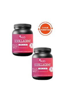 Hud Collagen Plus Powder 300 G (2 Adet) Hud Collagen Plus Powder 300 G (2 Adet)