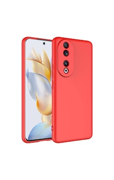 Zore Honor 90 Kılıf Ogaa Mara Lansman Kapak - Kırmızı Zore Honor 90 Kılıf Ogaa Mara Lansman Kapak - Kırmızı