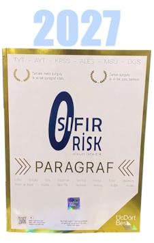 2026-2027 Müfredatına Uygun Sıfır Risk Paragraf Yeni Basım Üçdörtbeş Yayınları 9786255566096 2026-2027 Müfredatına Uygun Sıfır Risk Paragraf Yeni Basım Üçdörtbeş Yayınları 9786255566096