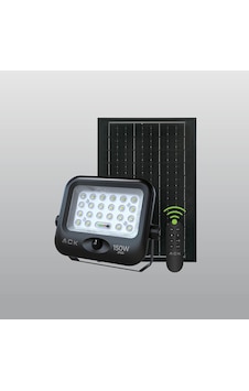 Ack 150w Solar Led Projektör Sensörlü 6500k - At65-19432 Ack 150w Solar Led Projektör Sensörlü 6500k - At65-19432