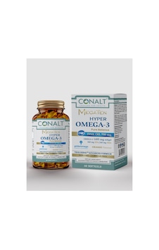 Megaten Hyper Omega-3 Pure Balance 1000 Mg 36/24 Oranı