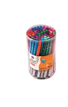 Masis S5304-72 Softpen Fineliner Kalem 72'lik Pvc Kavanoz