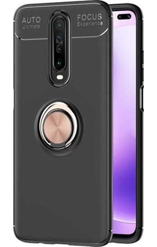 Xiaomi Redmi K30 Kılıf Zore Ravel Silikon Kapak Siyah-Rose Gold Xiaomi Redmi K30 Kılıf Zore Ravel Silikon Kapak Siyah-Rose Gold