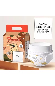 Evcil Hayvan Külot Bezi Small Beden 4-8 Kg Sızdırmaz Cırt Cırtlı Kedi Köpek Bezi Bx-316380