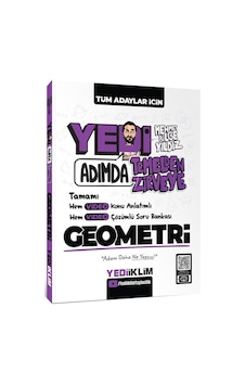 Yediiklim Yayınları Yedi Adımda Temelden Zirveye Geometri Video Konu Anlatımlı Video Çözümlü Soru Bankası