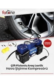 Fatone Çift Piston Araç Lastik Şişirme Çift Silindir 150psı Fatone Çift Piston Araç Lastik Şişirme Çift Silindir 150psı