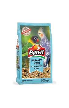 -exovit-exovit Paraket Kuşu Yemi 500 Gr Vitaminli Papağan