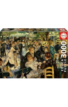 Educa 3000 Parça 3000 Le Moulin De La Galette'de Dans Puzzle - Pierre Auguste Renoir Educa 3000 Parça 3000 Le Moulin De La Galette'de Dans Puzzle - Pierre Auguste Renoir