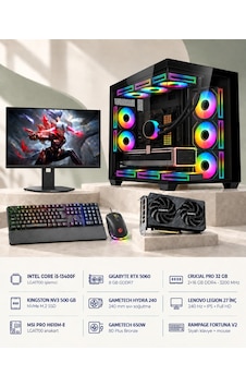 Symoon SYMOONPC0333 i5-13400F 8 GB 32 GB 500 GB SSD RTX5060 27" Dos Masüstü Oyuncu Bilgisayarı Symoon SYMOONPC0333 i5-13400F 8 GB 32 GB 500 GB SSD RTX5060 27" Dos Masüstü Oyuncu Bilgisayarı
