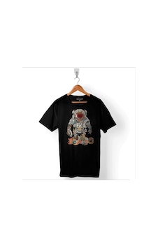 Fly Me To The Moon Astronot Gezegen Baskılı Tişört Unisex T-shirt 001 Fly Me To The Moon Astronot Gezegen Baskılı Tişört Unisex T-shirt 001