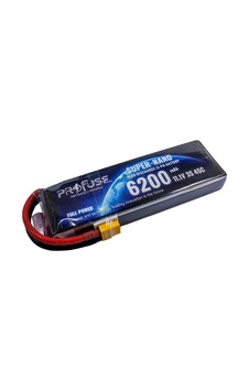 Profuse 3s 11.1v Lipo Li-po Lityum Polimer Batarya - 6200mah, 45c Profuse 3s 11.1v Lipo Li-po Lityum Polimer Batarya - 6200mah, 45c
