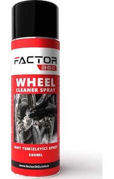 Factor360 Otomobil Araç Jant Temizleyici Aerosol 500 Ml