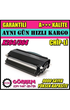 Lexmark X364 Uyumlu Toner (X264G11G) Lexmark X364 Uyumlu Toner (X264G11G)