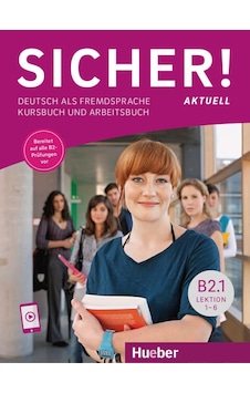 Sicher Aktuell B2.1 Kursbuch + Arbeitsbuch Sku: Zeusstkc256def41f