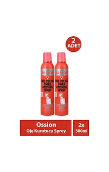 Ossion Oje Kurutucu Sprey 300 Ml 2 Adet