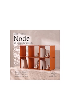 Node 6 Lı Modüler Metal Tv Ünitesi Açık Raflı Dekoratif Televizyon Sehpası Turuncu - 940100355 Turuncu Node 6 Lı Modüler Metal Tv Ünitesi Açık Raflı Dekoratif Televizyon Sehpası Turuncu - 940100355 Turuncu