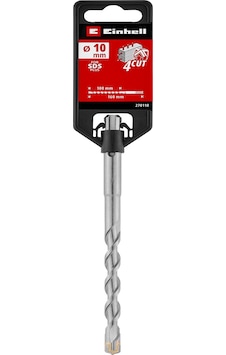 Einhell SDS Plus 4 Ağızlı Beton Matkap Ucu 10 x 160 mm 49270110, Ø 10 mm, karbür uç, beton ve donatılı beton Einhell SDS Plus 4 Ağızlı Beton Matkap Ucu 10 x 160 mm 49270110, Ø 10 mm, karbür uç, beton ve donatılı beton