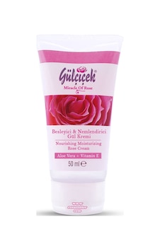 Gülçiçek Aloe Vera Katkılı E Vitaminli Gül Kremi 50 ML Gülçiçek Aloe Vera Katkılı E Vitaminli Gül Kremi 50 ML