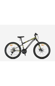Kron Vortex 4.0 - 24" Mtb - 13' - 21 Vites - M.dısc - Mat Siyah-gri/neon Sarı Siyah-Sarı Kron Vortex 4.0 - 24" Mtb - 13' - 21 Vites - M.dısc - Mat Siyah-gri/neon Sarı Siyah-Sarı