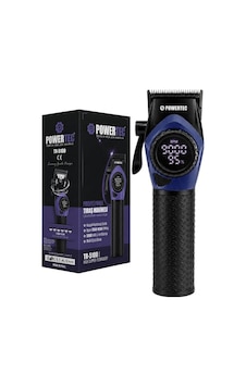 Powertec Tr-5100 Göstergeli Ayarlanabilir 9000 Rpm Hız Kaydırmaz Gövdeli Tıraş Makinesi Mavi Powertec Tr-5100 Göstergeli Ayarlanabilir 9000 Rpm Hız Kaydırmaz Gövdeli Tıraş Makinesi Mavi