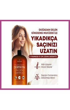 Gees Global Policlear Dermatin Gingseng Şampuan 3 Adet Gbzs